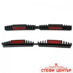 Декорация за врата 659 2бр./к-т червена - Image 3