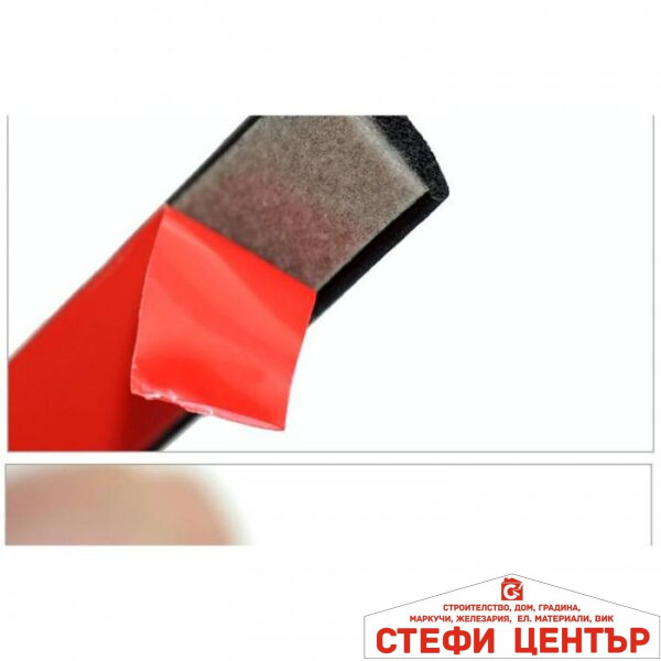 Лайсна черна 15мм х 15м