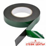 Двойнолепящо черно тиксо - 20мм х 5м - Image 2