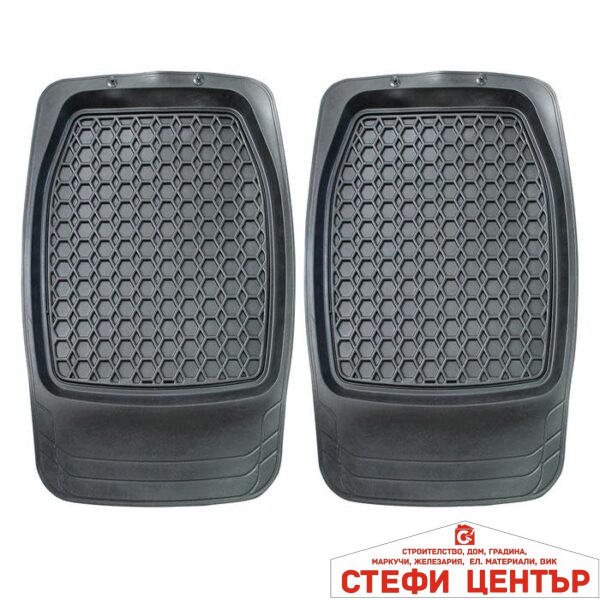 Гумени стелки универсални черни 1026-2 бр/к-т