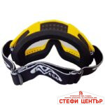 Мото очила с прозрачно стъкло - J-16 жълти - Image 2