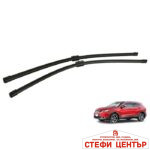 Предни чистачки съвместими с Nissan Qashqai (2007) 2бр/к-т
