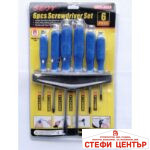 ОТВЕРТКИ УДАРНИ PA305 6 БР/К-Т