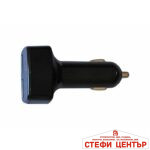 Елетрически вотметър 12/24V с 2 USB порта - 1629 - Image 2