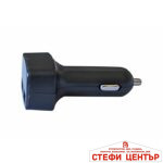 Елетрически вотметър 12/24V с 2 USB порта - 1629 - Image 3