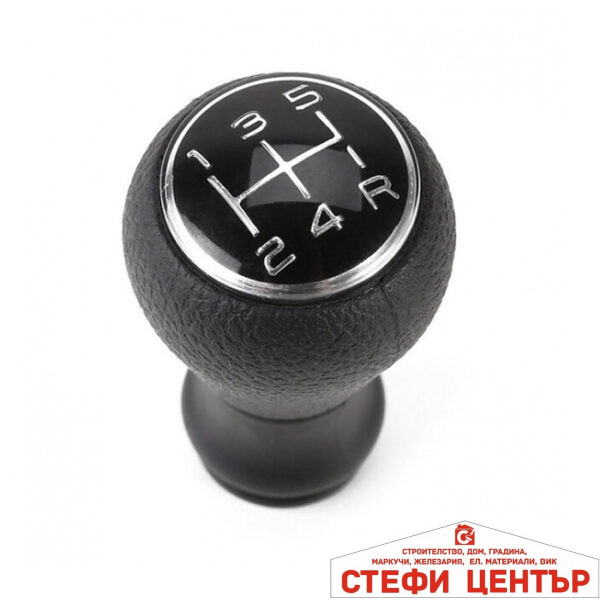Топка скоростен лост съвместима с Peugeot 106/206/306/406/107/207/307/407 5 скорости Черна