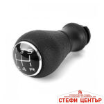 Топка скоростен лост съвместима с Peugeot 106/206/306/406/107/207/307/407 5 скорости Черна - Image 2