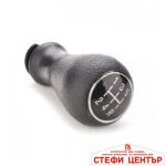Топка скоростен лост съвместима с Peugeot 106/206/306/406/107/207/307/407 5 скорости Черна - Image 3