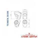 Топка скоростен лост Sparco - OPC01020000 - Image 2