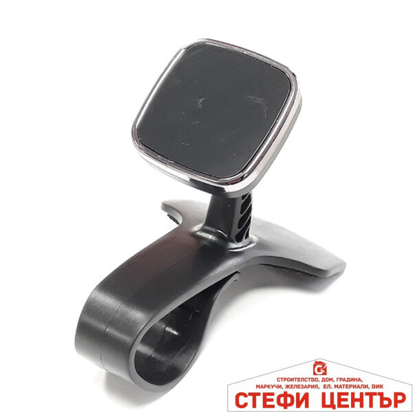 Магнитна поставка за телефон - 1679 - тъмно сива