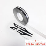 Декоративна лайсна за екстериор - черна - Image 2