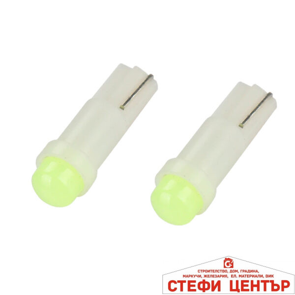 Диодни крушки за табло 24V - 28709 2бр/кт - Бял цвят