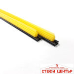 Пера за чистачки силикон 24'' - Жълти - Image 3
