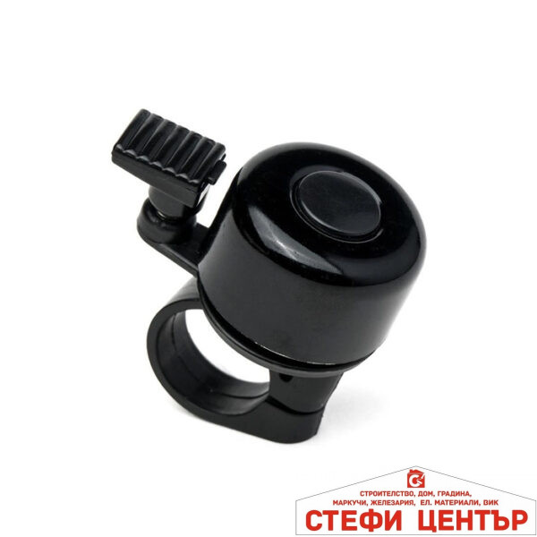 Метален звънец за велосипед - 68455 черен