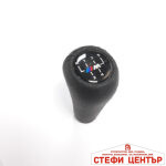 Топка за скоростен лост 002М кожа - черна М - Image 2