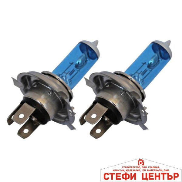 Халогеннa крушкa H4 DUML - 100/90W 2бр/к-т