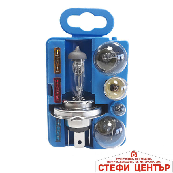 Авариен комплект крушки Н4 - 8 части