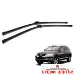 Предни чистачки съвместими с VW Toureg (07-10) / Mercedes E211 (02-09) 2бр/к-т - Image 3