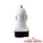 Универсално USB зарядно за кола с два порта - 13611 - Image 2