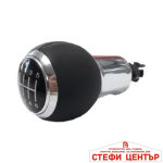 Топка за скоростен лост съвместима с Audi A3 (98-08) / A4 (02-08) - със 6 скорости - гладка кожа - Image 2