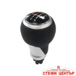 Топка за скоростен лост съвместима с Audi A3 (98-08) / A4 (02-08) - със 5 скорости - перфорирана кожа - Image 3