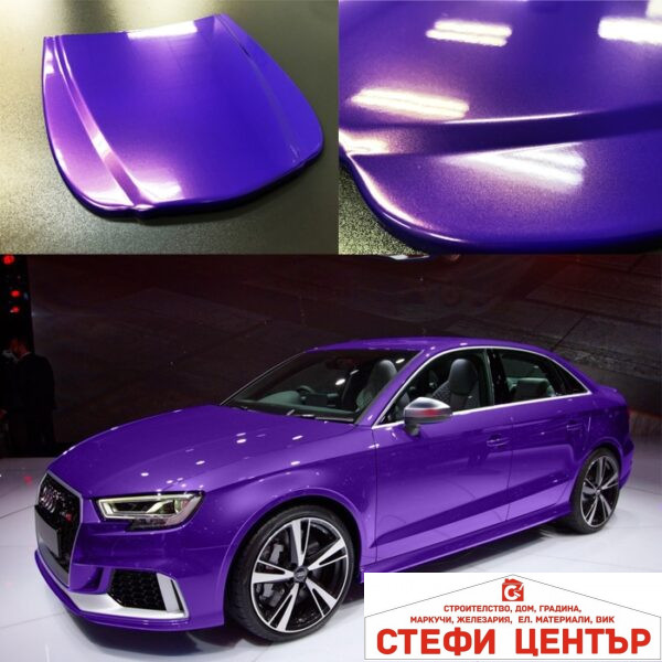 Фолио за облепяне лилав металик 1.52m x 1m D9005