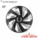 Тасове за джанти 15'' Versaco Vector RC Black/Silver - Image 2
