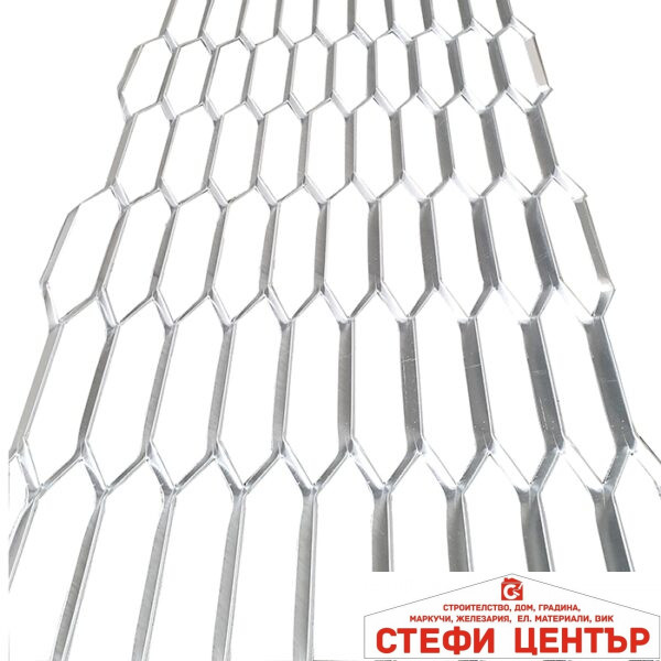 Мрежа 06 Хром - 120 х 30см - едра