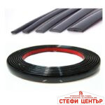 Лайсна за врата черна 25мм х 15м - Image 2