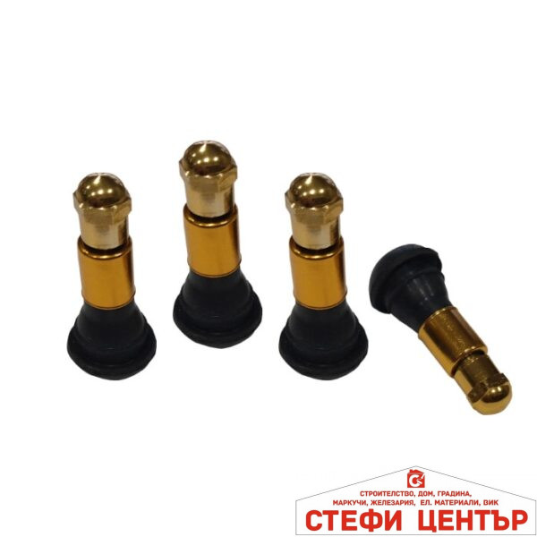 Вентили за гума 4 БР/К-Т Злато