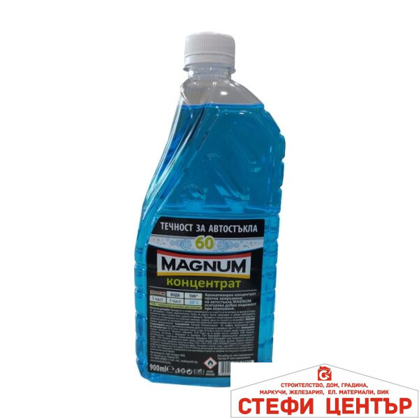 Течност за автостъкла концентрат 900мл - MAGNUM до -60ºC