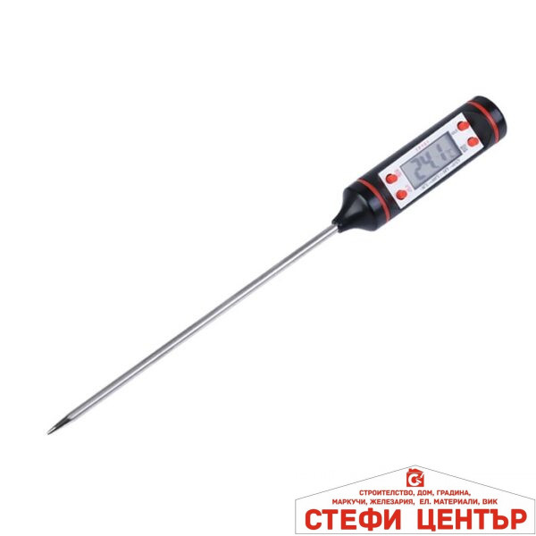 Термометър дигитален 145мм игла - 86703