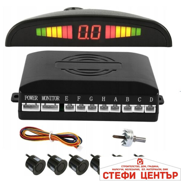 Парктроник 5400 - 6 сензора черен