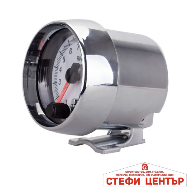 ОБОРОТОМЕР 8052 - Бял 3.75"