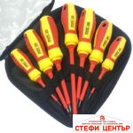 Отвертки с вграден фазомер 7бр в к-т - 7690/196 - Image 2