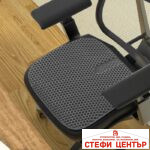 Подложка седалка РА293 силикон 43х40 - Черна