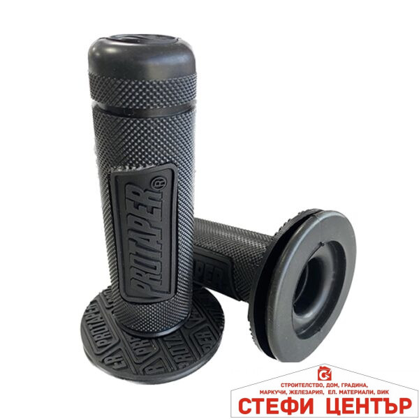 Дръжки за мотоциклет РА483 - 2бр / к-т - ЧЕРНО