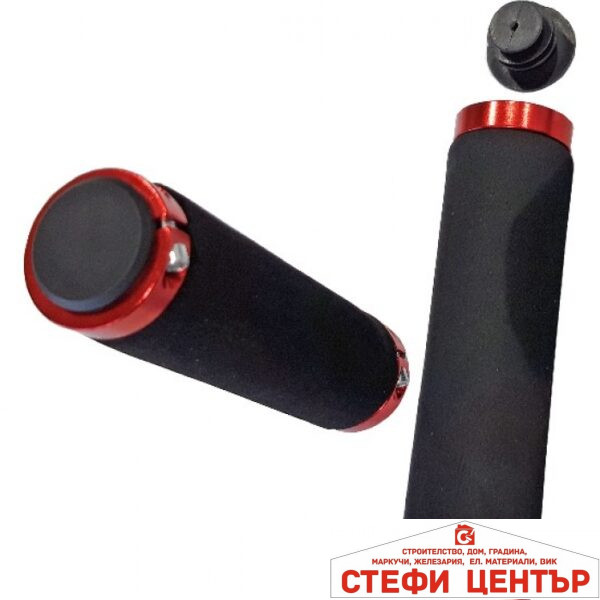 Дръжки за велосипед 2389 - 2бр / к-т - ЧЕРВЕНО