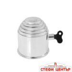 Капачка за теглич 86906 с ключ ХРОМ - Image 2