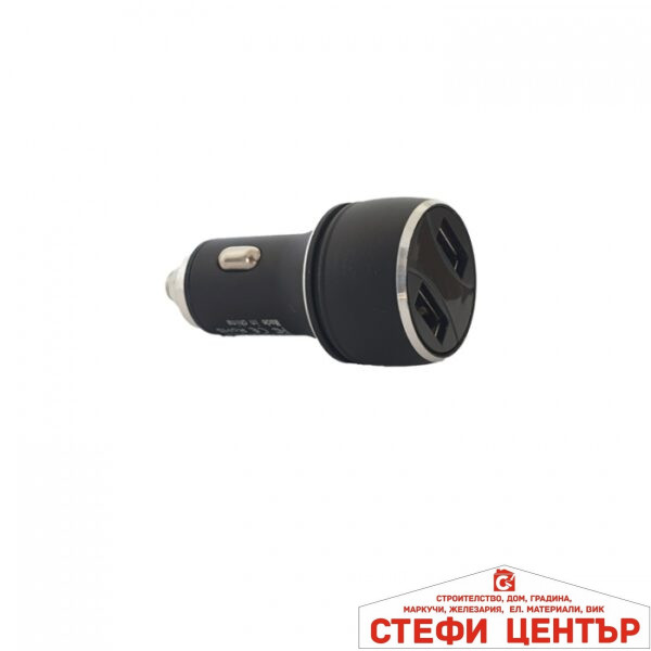 Универсално USB зарядно за кола с два порта - 2018