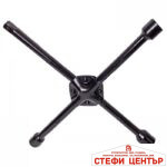 Усилен ключ за джанти кръстачка 2568 - 17-21мм и 1/2 - Image 2