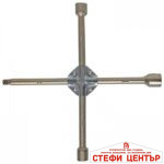 Усилен ключ за джанти кръстачка 2582 - 17-21мм и 1/2 - Image 3