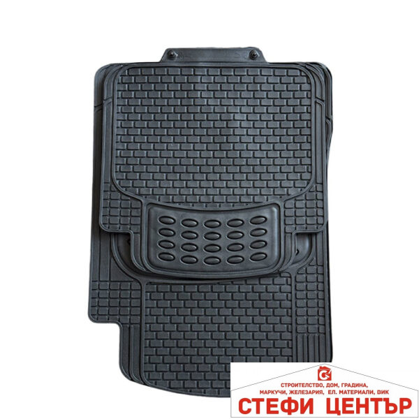 Гумени стелки универсални черни 1766 4бр