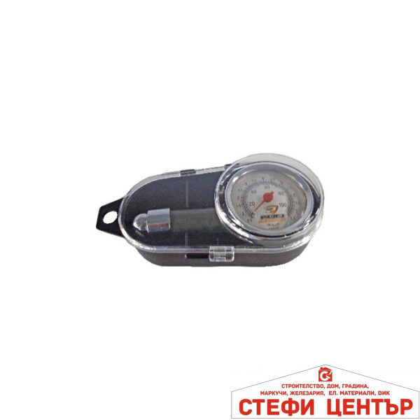 Манометър за гуми метален-442