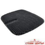 Подложка седалка РА293 силикон 43х40 - Черна - Image 3