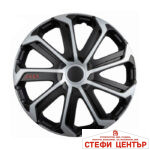 Тасове за джанти 14'' Versaco Evo Black/Silver - Image 2