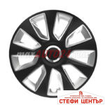 Тасове за джанти 14'' Versaco Stratos RC Black / Silver - Image 3