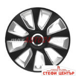 Тасове за джанти 15'' Versaco Stratos RC Black/Silver - Image 2