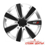 Тасове за джанти 16'' Versaco Carbon GTX - Black / Silver - Image 2