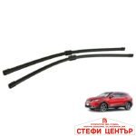 Предни чистачки съвместими с Nissan Qashqai (2007) 2бр/к-т
